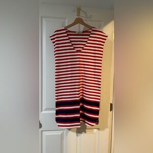 Vineyard Vines Red and White Striped Top